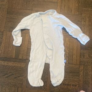 Magnetic me blue baby blue modal magnetic parent favorite footie 0-3M Like new